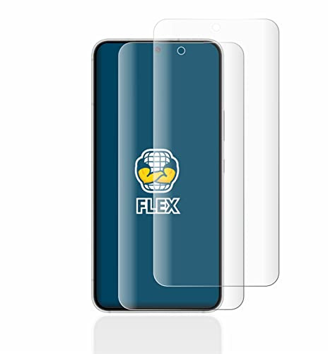 BROTECT Schutzfolie für Samsung Galaxy S22 5G | 2 Stück Transparenter Displayschutz Made in Germany Klare Full-Screen Folie Full-Cover 3D Curved Montage Kit