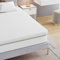Frideko 7cm Single Mattress Topper Memory Foam Mattress Toppers with Washable Zipped Cover, Back Pain Support for Single Bed, Caravan, Hard Mattress