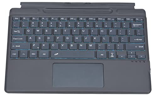 Reemplazo de teclado Surface Pro 8, cubierta tipo compatible con Microsoft Surface Pro 8 2021/Pro X 13 pulgadas, teclado Bluetooth Qwerty Layout (versión retroiluminada)