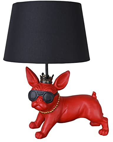 Tischleuchte Frenchie Figur Lampe (ohne Leuchtmittel) Hundelampe französische Bulldogge cw626 Palazzo Exklusiv