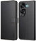 Ganbary Cover Compatibile con Honor 90 Lite (Non per Honor 90), Premium Pelle PU Flip Libro Custodia per Honor 90 Lite [Protezione Completa] [Slot per Scheda] [Funzione di Supporto], Nero