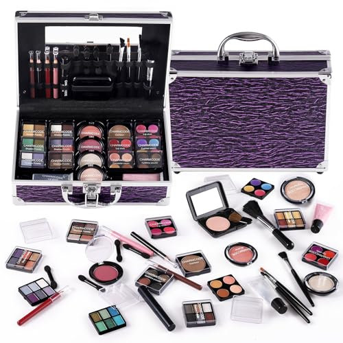 Makeup Kit für Teenager Mädchen & Frauen Full Kit,Make Up Box mit Lidschatten,Lipgloss,Highlighter,Blush,Lip & Eye Pencils,Pinsel & Mehr