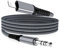 Basesailor Lightning Klinke Kabel 1.8M,Aux Kabel iPhone [Apple MFi-Zertifiziert], Auto 3.5MM Kopfhörer Audio Kabel für iPhone 14 13 12 11 Pro Max Mini 2022 2021, XR, XS, X, 9 SE,7 8 9 Plus,iPad