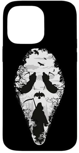 iPhone 14 Pro Max Horror Movie Spirit Mask Design Horror Fans Case