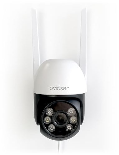 Caméra de sécurité HomeCam 2K PTZ extérieure motorisée connectée Avidsen Home - Avidsen - 127154