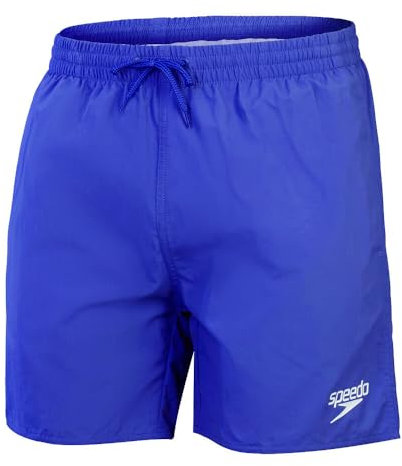 Speedo Men's 16 Watershort Swiming Trunks| Quick Dry | Comfortable Fit | Clasic Style | Drawstring Waist, Cobalt Pop, S