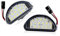 gongxini Kennzeichenleuchte Kennzeichenleuchten Auto Kennzeichen Licht Ersatz,für Toyota Aygo MK1 2005-2014