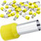HOLMOL Aderendhülsen 25mm², 60 Stück 25mm2 Aderendhülsen, Isoliert Aderendhülsen 25mm2 x 16mm, Aderendhülsen 25mm2 Lang, Aderendhülsen Set für Drahtverbindung (25mm² x 16mm)