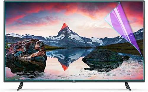 GZYHDC TV-Bildschirmschutzfolie, Von 43-Zoll-Anti-Blue-Licht, Anti-Glare-Folie, kratzfester Filter – reduziert Digitale Augenermüdung, Plasma-LED-LCD