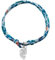 TALISMAN JEWELLERY Bracelet en Argent Sterling 925 avec cordon Liberty Ajustable - Carte de l'île de Corse, Corsica (10 MM x 20 MM de pièce)