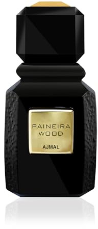 Ajmal Paineira Wood Eau de Parfum 100 ml | Unisex Woody Amber Perfume | Long Lasting Oriental Fragrance Made in Dubai | Warm Sandalwood & Amber Notes | Luxury Everyday Scent