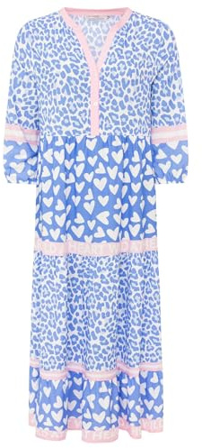 Zwillingsherz Maxikleid Damen Kleid Sommerkleid Leo Love