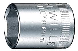 Stahlwille 40-10 Steckschlüssel 10 mm; Hochleistungsstahl verchromt; Anti Rutsch Antrieb AS-Drive; Cadmiumfrei - 1010010