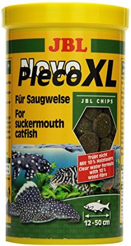 JBL NovoPleco XL Alleinfutter für große Saugwelse, Tabletten 1 l, 30342, 500 g (1er Pack)