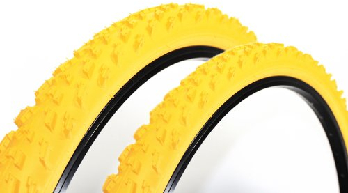 2x Kenda Fahrrad Reifen 26 x 1,95 50-559 gelb K829 K-829 MTB A186