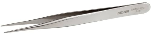 Bahco 5463-120 Special Hardened Steel Watchmaker's Tweezers, Silver, 120 mm