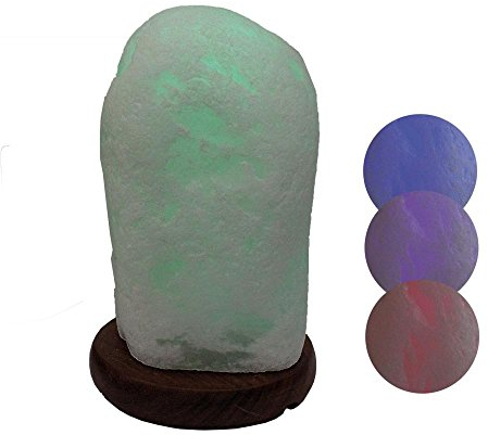 Unbekannt cosmoc freecolor LED Lámpara de Mesa de Cristal de Roca, angetrommelt, con LED farbwechsler, 2 – 3 KG, y eléctrico Material