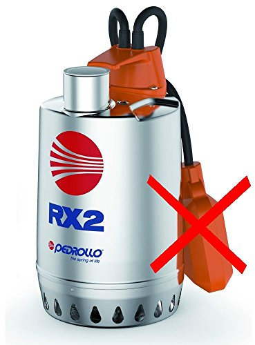 Elettropompa POMPA Sommergibile Acque Chiare 0,5Hp RX2 Trifase 5m Pedrollo