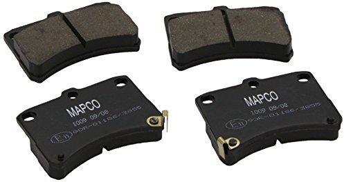 Mapco 6726 Bremsbelagsatz, Scheibenbremse - (4-teilig)