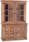 MiaMöbel Buffet Mexico Möbel 120x190x51 cm Landhausstil Glas Massivholz Pinie Honig