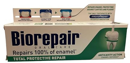 3x Biorepair Total Protective Repair Italian Toothpaste 75ml