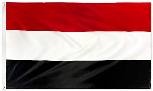 Jemen Flagge 3 ftx5ft Polyester