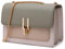 Bolsos cruzados de cuero con bloques de color para mujer, bolsos cruzados, bonitos bolsos de diseño, bolso de hombro, tamaño mediano, #2 Verde, Talla única