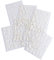 8 Sheets Decor French Embossed Flower Lace White 5D Acrylic Nail Stickers Wedding Design