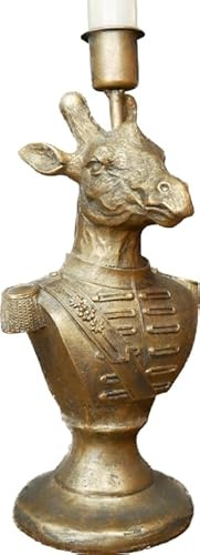 Giraffe Candle Holder | Gold | African Inspired | Dinner/Taper Candle Display