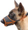 HEELE Maulkorb Für Hunde, Verstellbare Schlaufe, Atmungsaktiv, Sicherer, Schneller Sitz Für Kleine, Mittelgroße Hunde, Verhindert Das Beißen, Kauen Und Bellen (L, Braun)