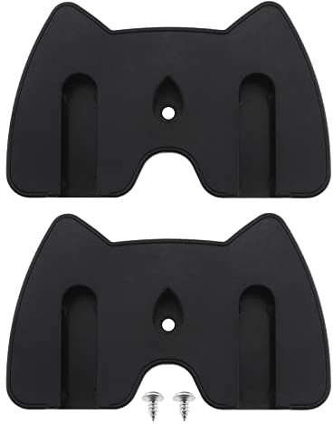 YINETTECH Lot de 2 supports de manette sous le bureau compatibles avec les manettes Xbox Series X|S Xbox One X|S Xbox Elite 1 et 2 Xbox One Xbox 360 Switch Pro Noir