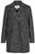 Vila Veste Blazer en Laine Viley-Noos Manteau Court, Noir/Carreaux : Sable Blanc, 36 Femme