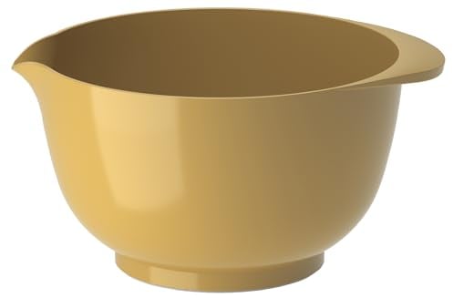 Rosti Margrethe Bol à mélanger 3 litres, Bol incassable, Bol à pâtisserie, Bol à pâte levée avec bonne poignée, en plastique recyclable, Curry