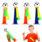 Lithyc 4 StüCk TröTen FußBall - Airhorn - TröTen - TröTe FußBallhorn Aus Kunststoff - Wiederverwendbare Stadionhorn - Geeignet FüR KinderfußBall Mottopartys