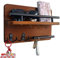 ASelected Key Holder Or Hangers for Wall Decorative with 5 Key Hooks,Wall Mounted Wooden Key Mail Organizer,Key Racks Hanging Rustic Storage Rack,Key Holder with Shelf for Entryway Hallway Bedroom