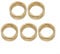 Hasaller Cut Off Saw Blade Arbor Adapters Reducers Rings Metal Blade Arbor Adapter Reducer Rings for TS400 TS420 TS700 TS800