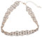 COSMEVIVI Collar Ajustable De Rhinestone Para Mujer Gargantilla De Joyería Brillante Collar Decorativo De Cuello Para Prom Fiesta y Bodas