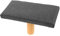 SEWOART Tragbare Meditationsbank Holz Meditationshocker Gebetsbank Mit Kissen Meditationsstuhl Kniebank Reise Meditationssitz Zum Knien Und Sitzen Grau