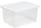 Wham Clear Plastic Storage Box - 35 Litres, White, (10890)