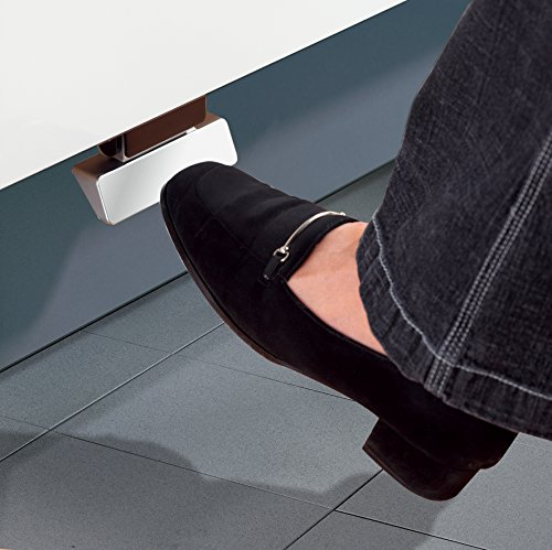 Hailo Kick and Go Ausfahrautomatik | Öffnungssystem für Abfallsammler per Fußtritt | geeignet für Unterschrank-Auszüge | kompatibel mit Cargo Tandem Terzett Allegro | einfache Montage