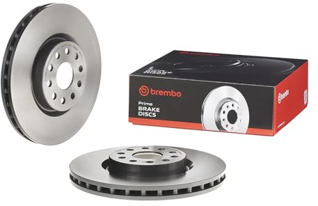 Brembo 09.7074.11 Front UV Coated Brake Disc - Set of 2