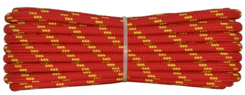 006006626 Treccia Corit Rossa, 8 mm - 10 mt, Corda intrecciata multiuso resistente ai raggi U.V. e all'abrasione, per attività all'aperto, giardino, mare, guinzagli e fai da te, rottura 700 kg
