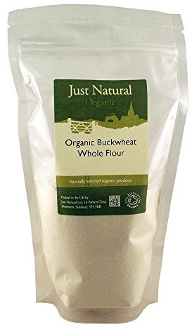 Just Gluten Free Organic GF Buckwheat Flour 500 g (order 12 for trade outer)