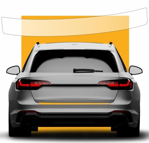 LACKSCHUTZSHOP Lackschutzfolie kompatibel mit VW Sharan II Typ 7N ab 2010 - Selbstklebender Ladekantenschutz (Autofolie und Schutzfolie) transparent 150µm incl. Montage Zubehör