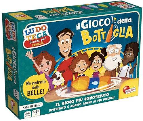Lisciani Giochi- Ludoteca Il Gioco della Bottiglia, Colore, 88935