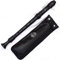 YHRJ Flûte à Bec Alto Baroque 8 Trous, Instruments à Vent faciles à Apprendre pour enseigner l'ensemble des étudiants, Sac de Rangement + bâtonnet de Nettoyage (Color : Black, Size : Baroque)