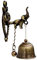 Veemoon Outdoor Wall Hanging Decor Front Door Ornaments Dinner Party Metal Trim