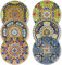 vancasso Plates Set of 6-10 Inch Ceramic Plates