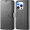 TUCCH Wallet Case for iPhone 15 Pro (6.1) 2023, Magnetic PU Leather Stand Foldable Folio Cover with[RFID Blocking][Kickstand][Credit Card Holder][Shockproof TPU] Compatible with iPhone 15 Pro, Black