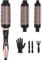 Terviiix Thermal Brush Set 3-in-1, One Temp 200℃ Heiße Bürste für mittleres bis dickes und grobes Haar, schnell aufheizende keramische Hot Brush, austauschbare Thermobürste, Dual-Spannung